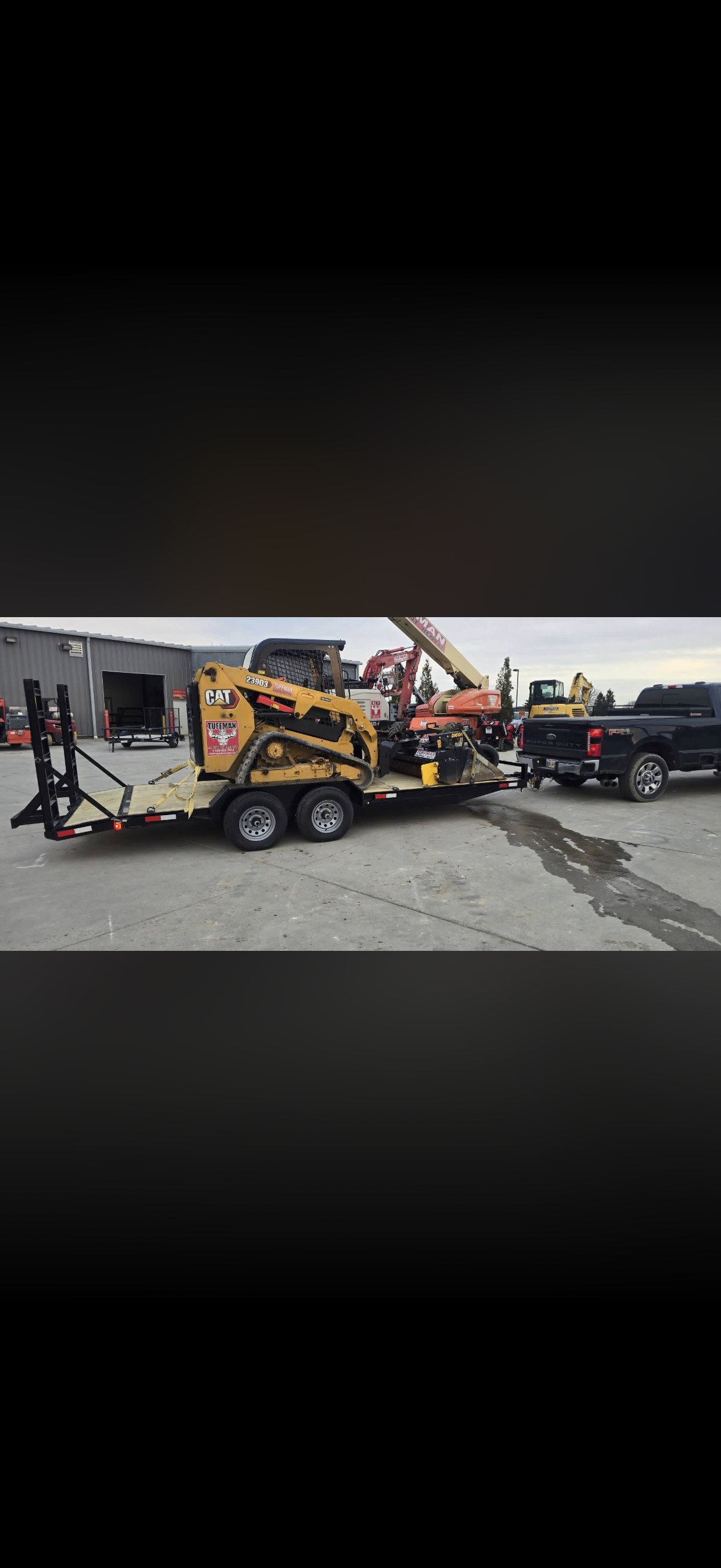 20ft Equipment Trailer view 2