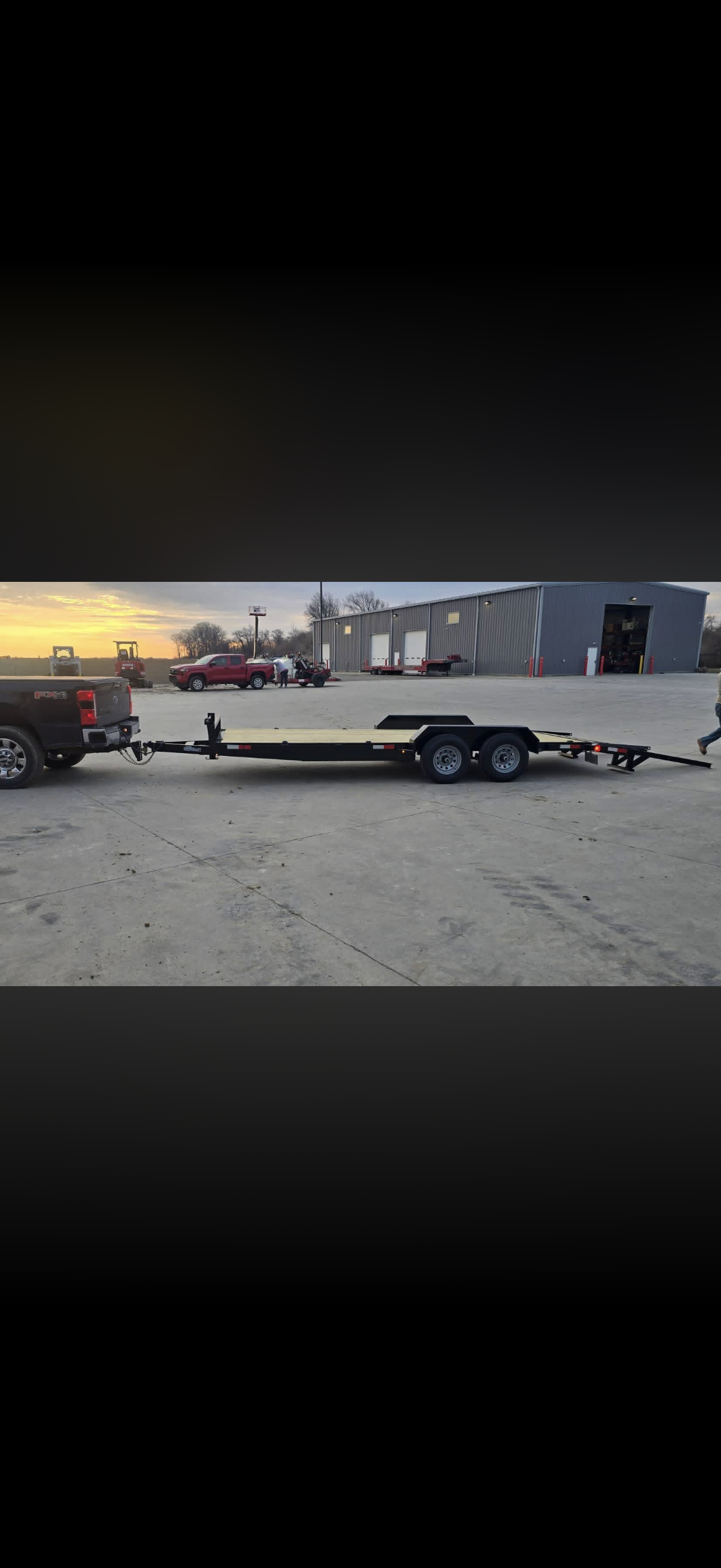20ft Equipment Trailer view 3