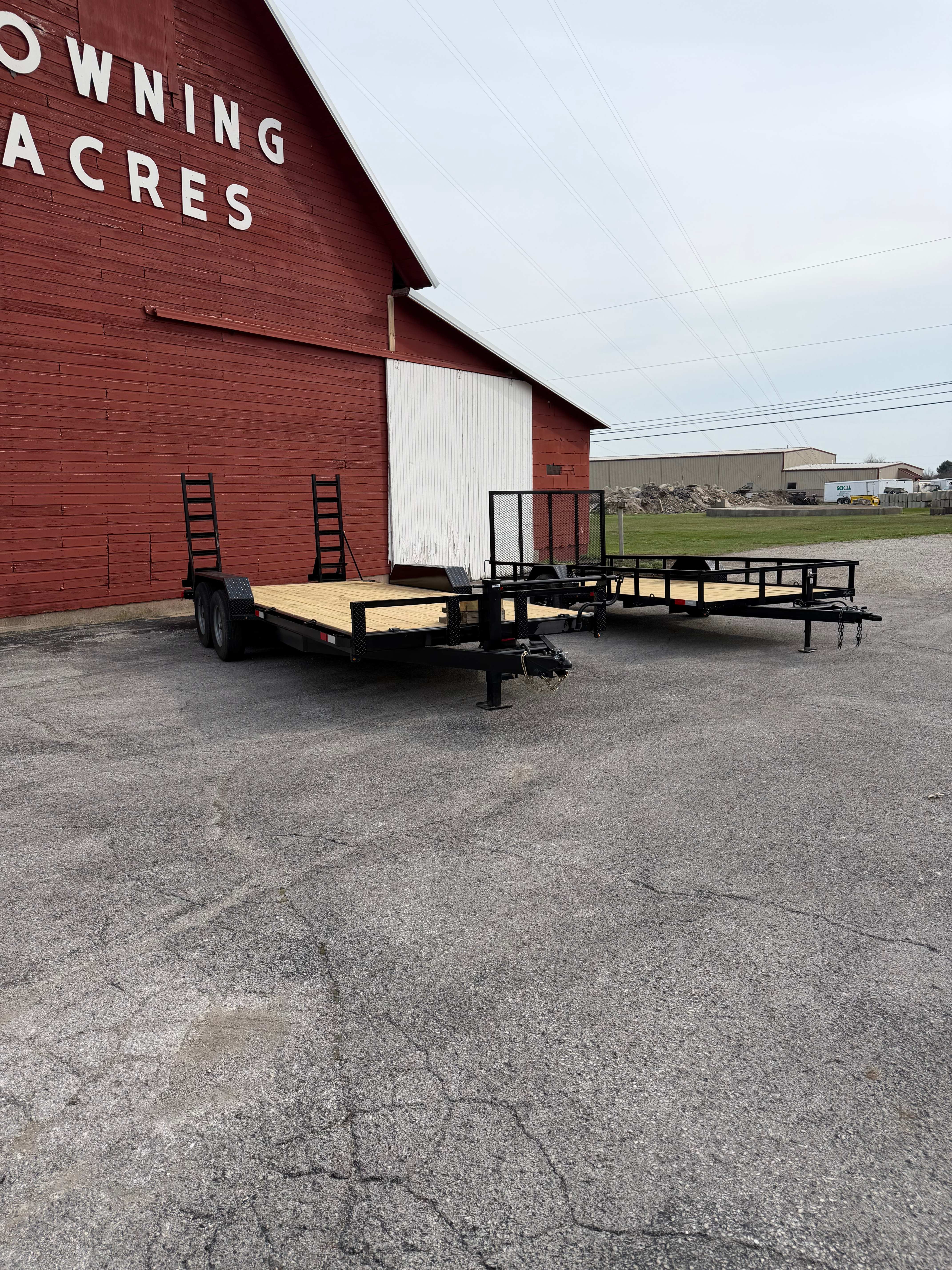 20ft Equipment Trailer view 4